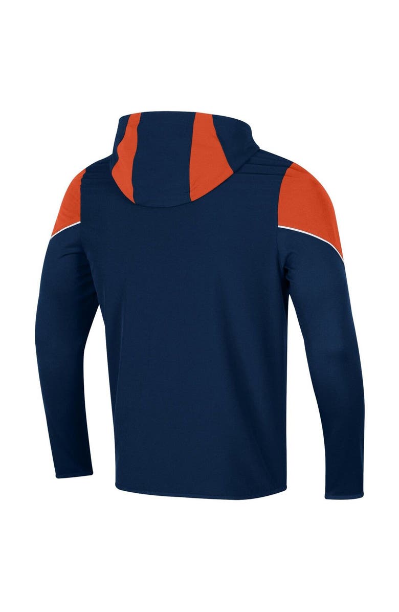 Under Armour Men's Under Armour Navy Auburn Tigers 2021 Sideline Warm-Up Full-Zip Hoodie, Alternate, color, Navy