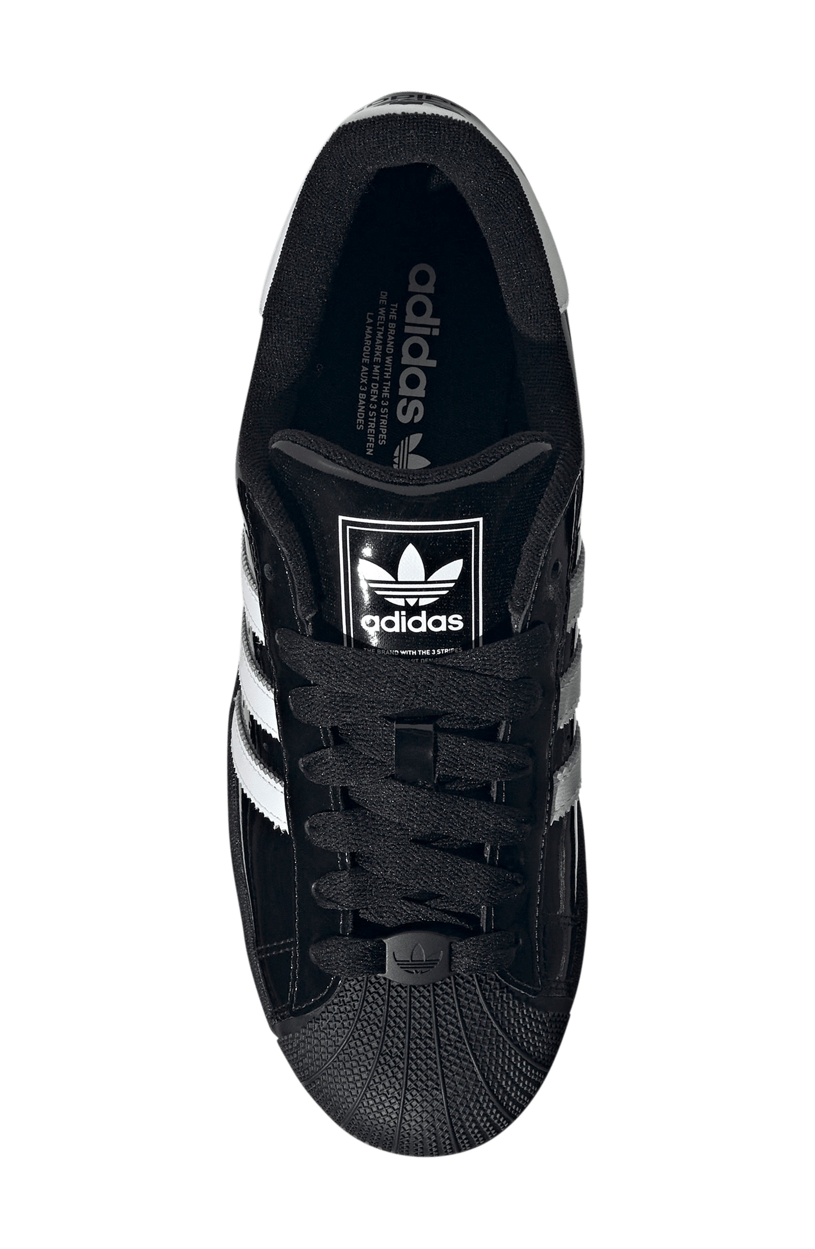 adidas Gender Inclusive Superstar II Sneaker, Alternate, color, Core Black/ White/ Core Black