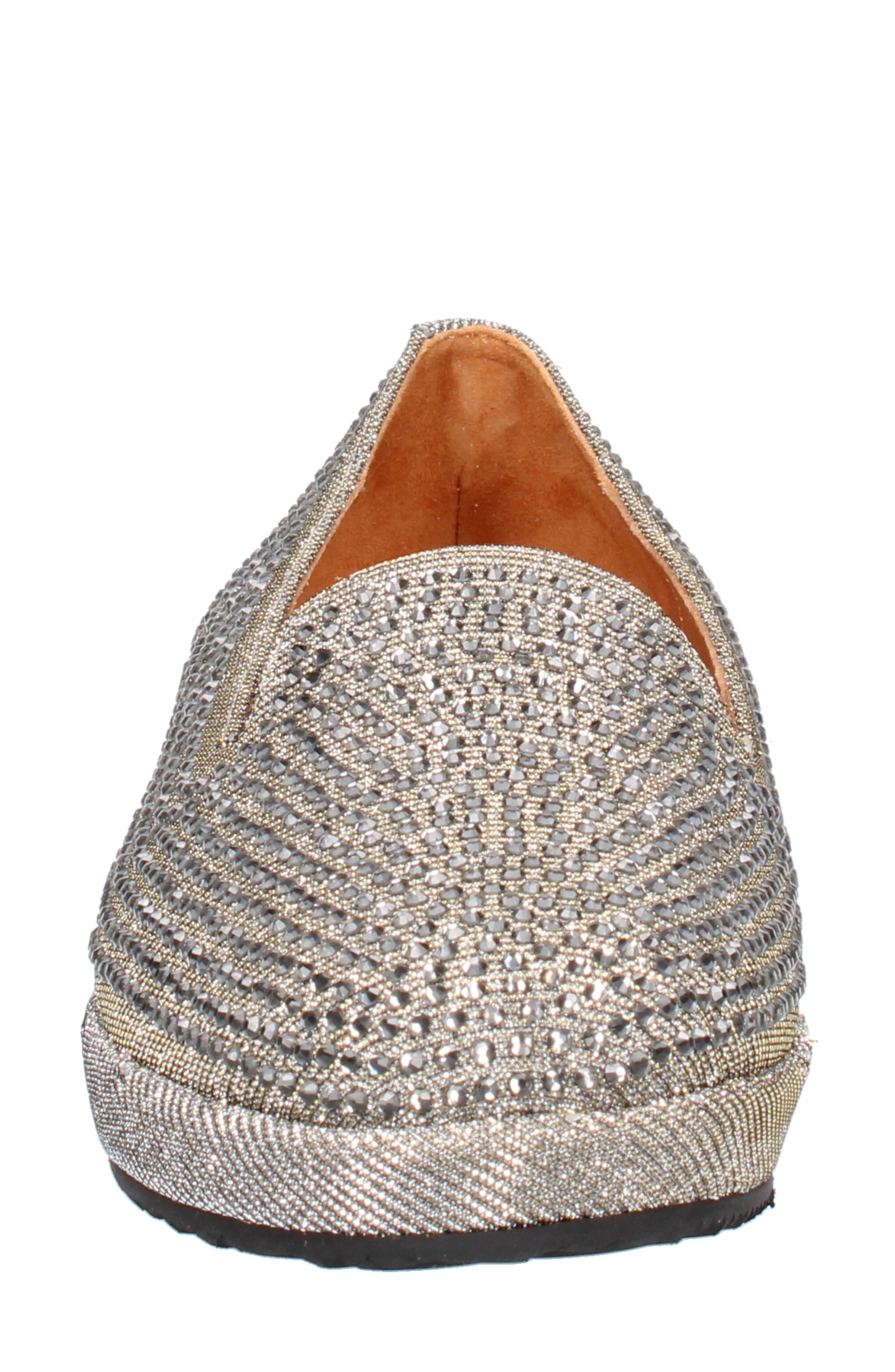Correze Embellished Loafer, Alternate, color, PEWTER