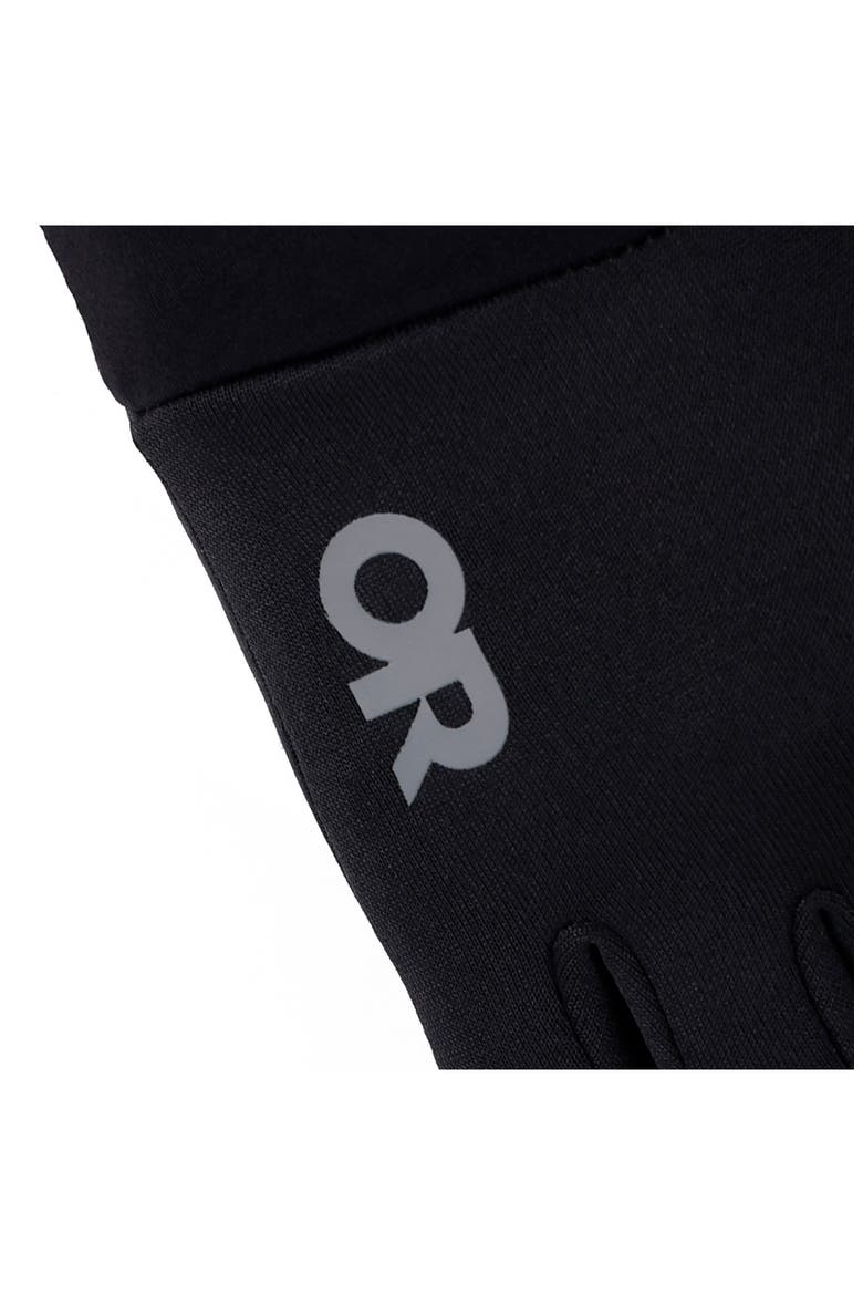 Vigor Midweight Sensor Gloves, Alternate, color, BLACK
