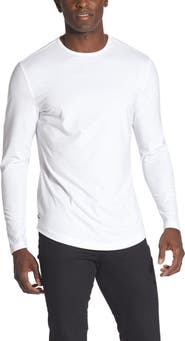 Cuts AO Curved Hem Long Sleeve T-Shirt