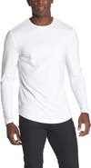 Cuts AO Curved Hem Long Sleeve T-Shirt