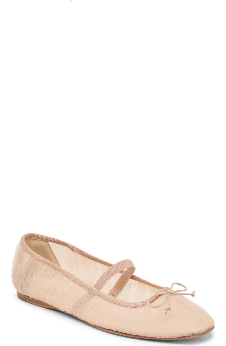 Dolce Vita Raeven Mary Jane Flat, Main, color, Praline Tulle