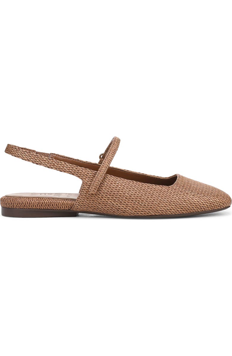 Naturalizer Connie Slingback Flat, Alternate, color, Walnut Wake