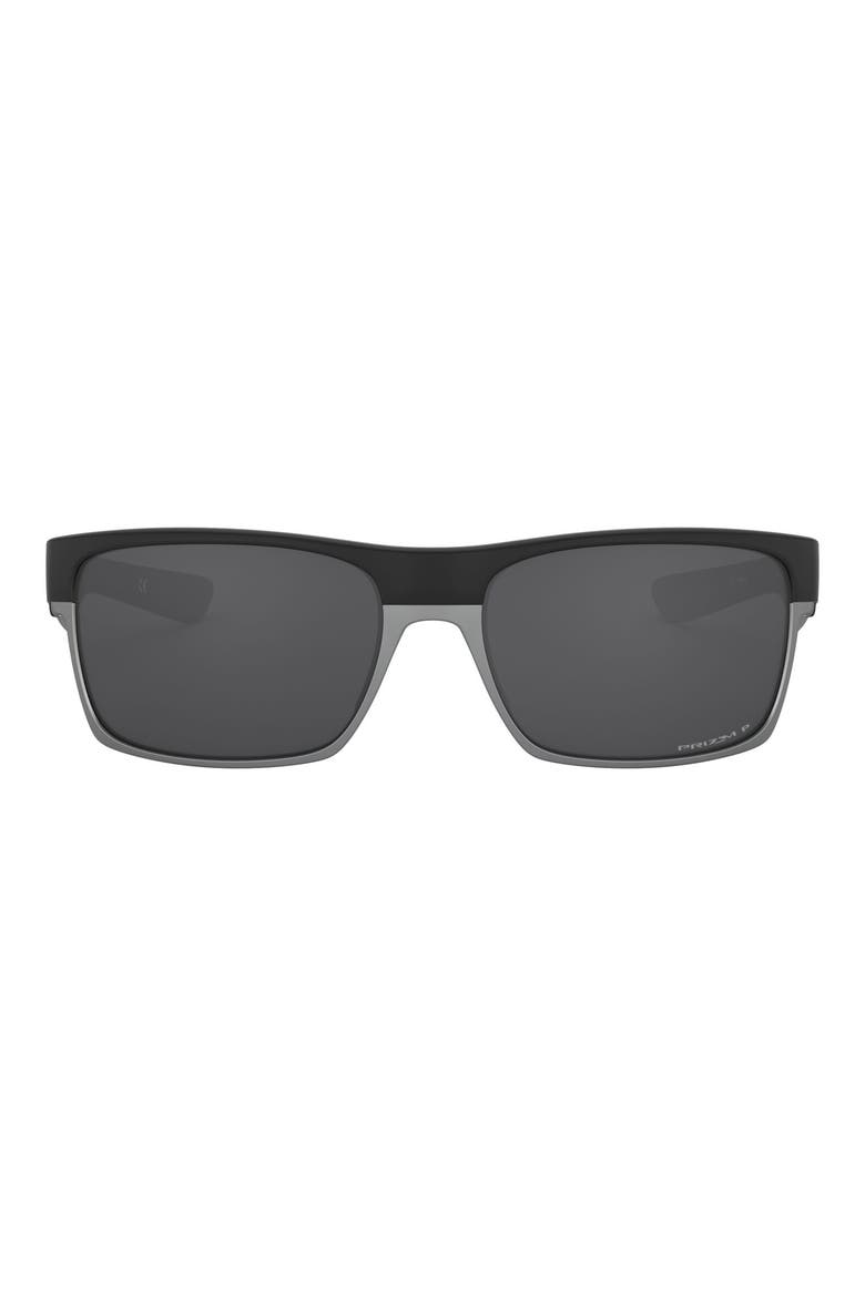 Twoface™ 60mm Prizm™ Polarized Sunglasses, Main, color, BLACK