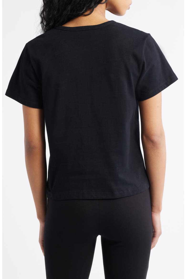 Reese Oversize Cotton T-Shirt, Alternate, color, BLACK