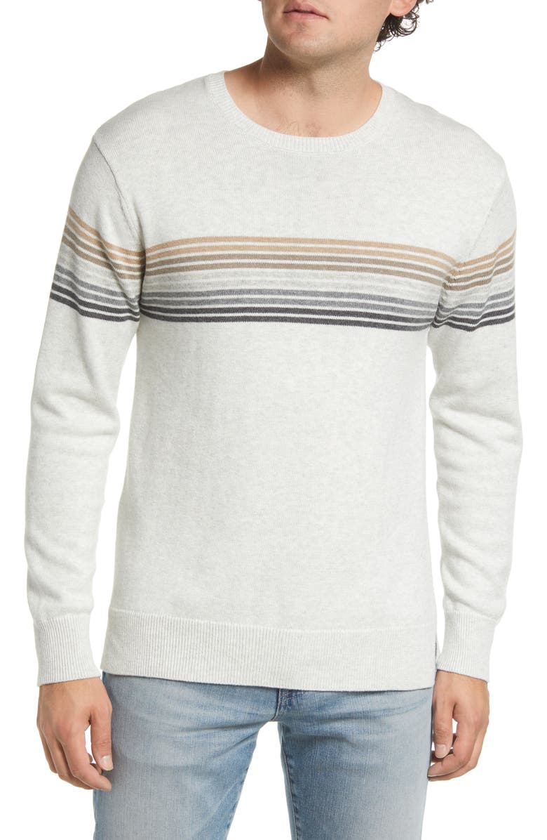 Rails Men's Kurayo Stripe Crewneck Sweater, Main, color, 