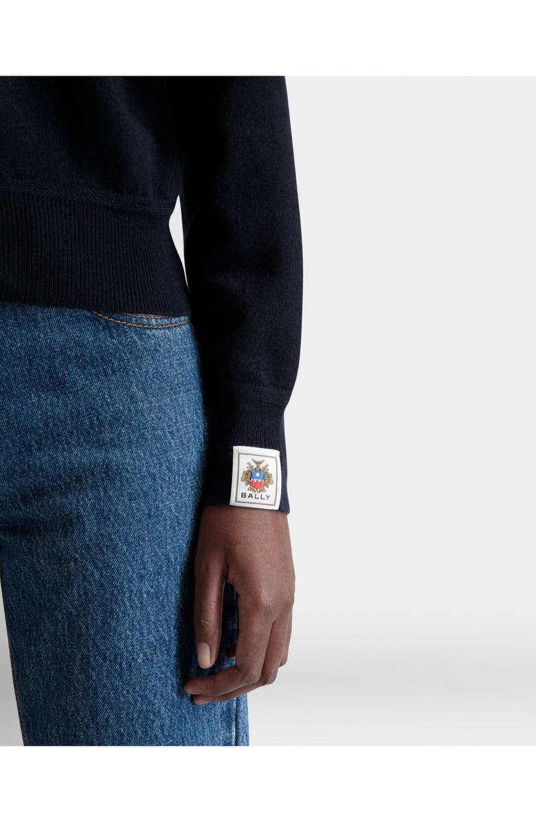 Bally Cardigan In Cashmere, Alternate, color, 