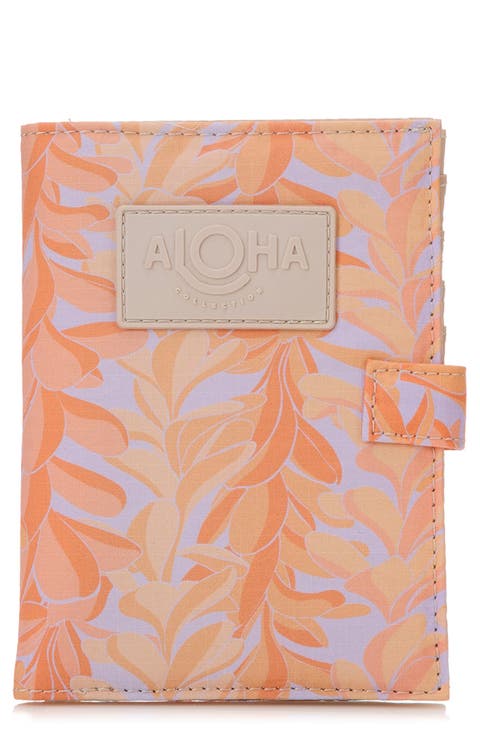 Lei Stand Nylon Passport Holder