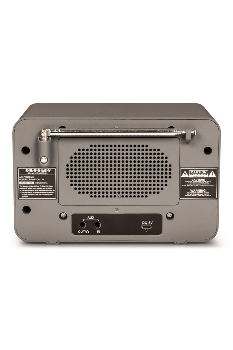 Tribute Bluetooth® Radio, Alternate, color, CHARCOAL