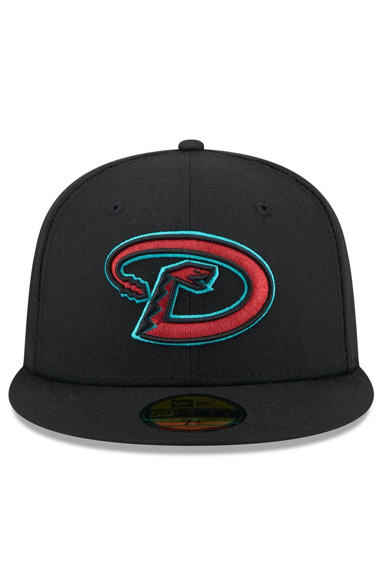 New Era Men's New Era  Black Arizona Diamondbacks 2025 Jackie Robinson Day 59FIFTY Fitted Hat, Alternate, color, 