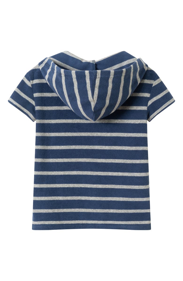 Andy & Evan Kids' Hooded Terry Cloth Cover-Up, Alternate, color,