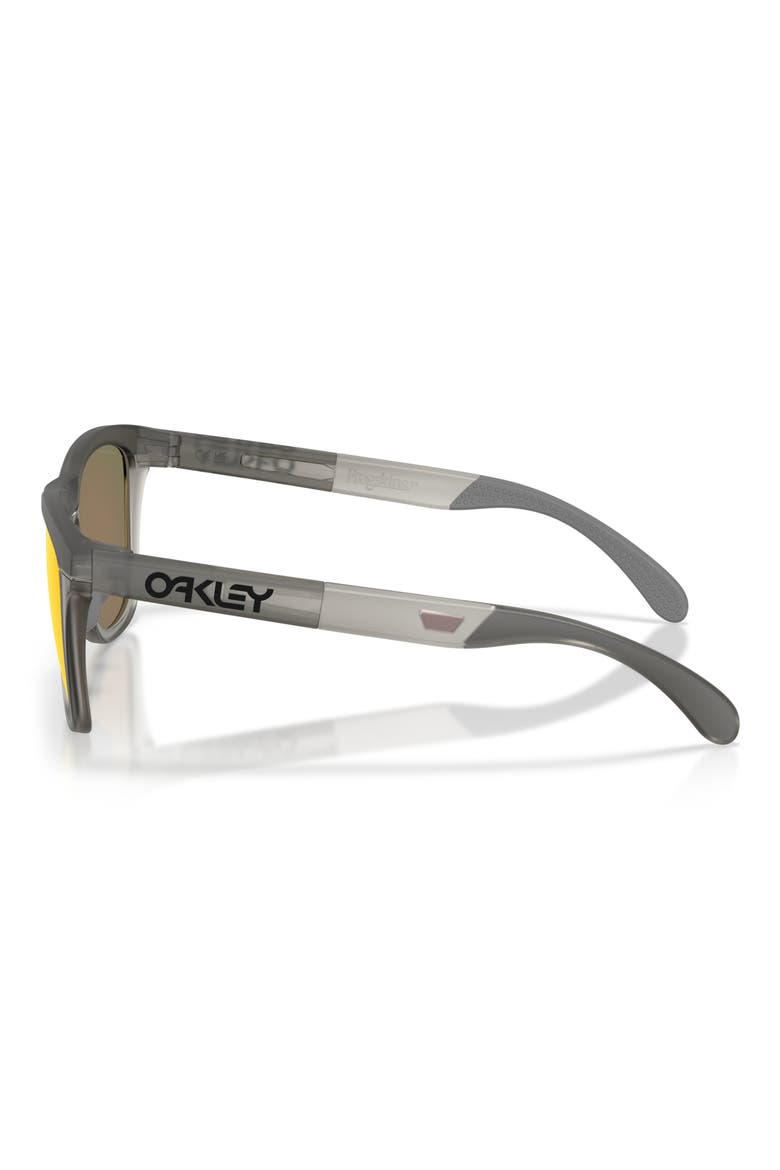 Frogskins™ Range 58mm Polarized Prizm™ Round Sunglasses, Alternate, color, MATTE GREY SMOKE/ GREY RUBY