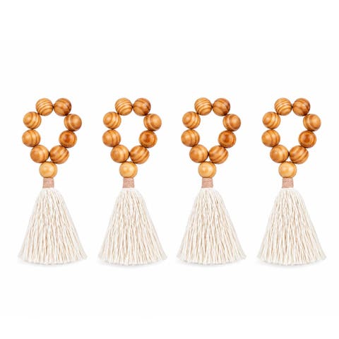 Boho Napkin Ring - Set of 4