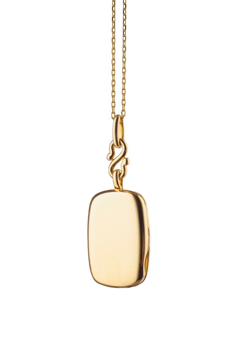 Britt 18k Gold Rectangle Locket, Main, color, 18K YELLOW GOLD