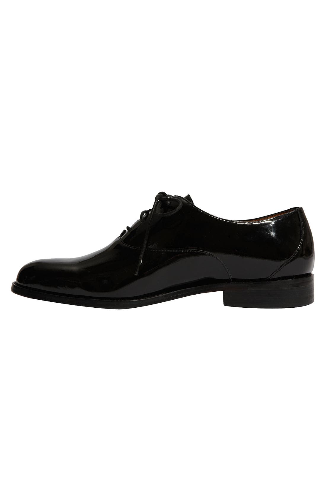 Florsheim 'Kingston' Patent Leather Oxford, Alternate, color, 