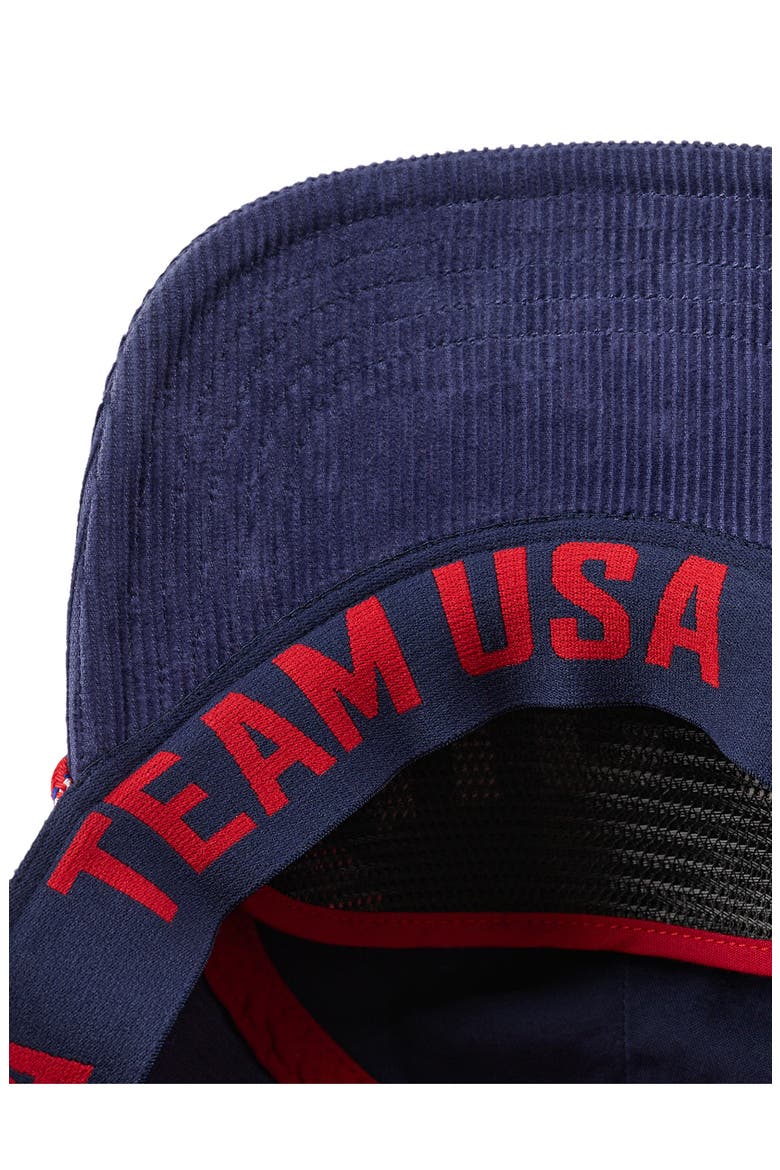 Vint Team USA Corduroy Snapack Baseball Cap, Alternate, color, GRAPHIC NAVY