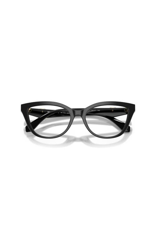 Michael Kors 54mm Cat Eye Optical Glasses In Black