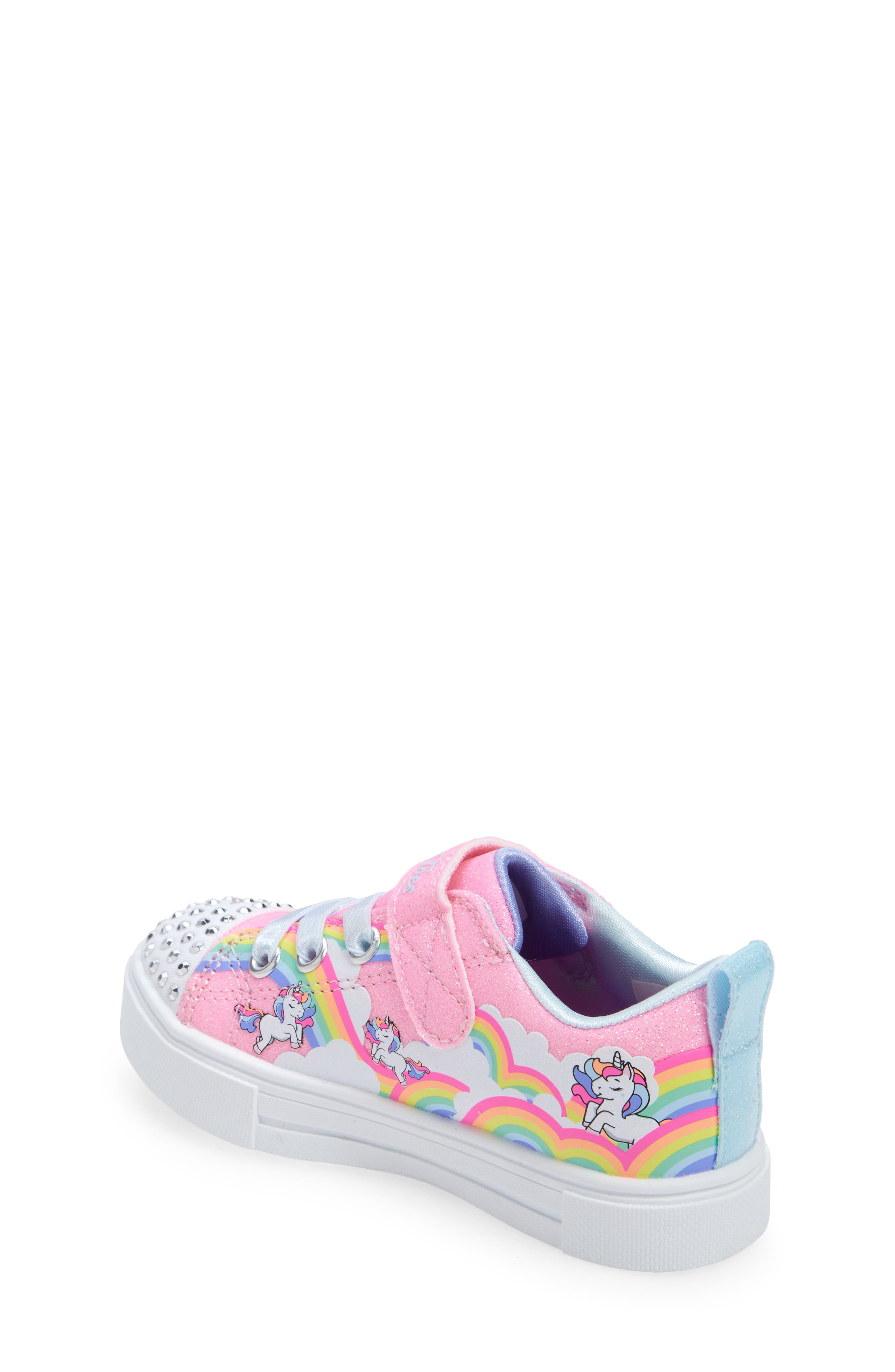 SKECHERS Twinkle Sparks Light-Up Sneaker, Alternate, color, Pink/ Multi