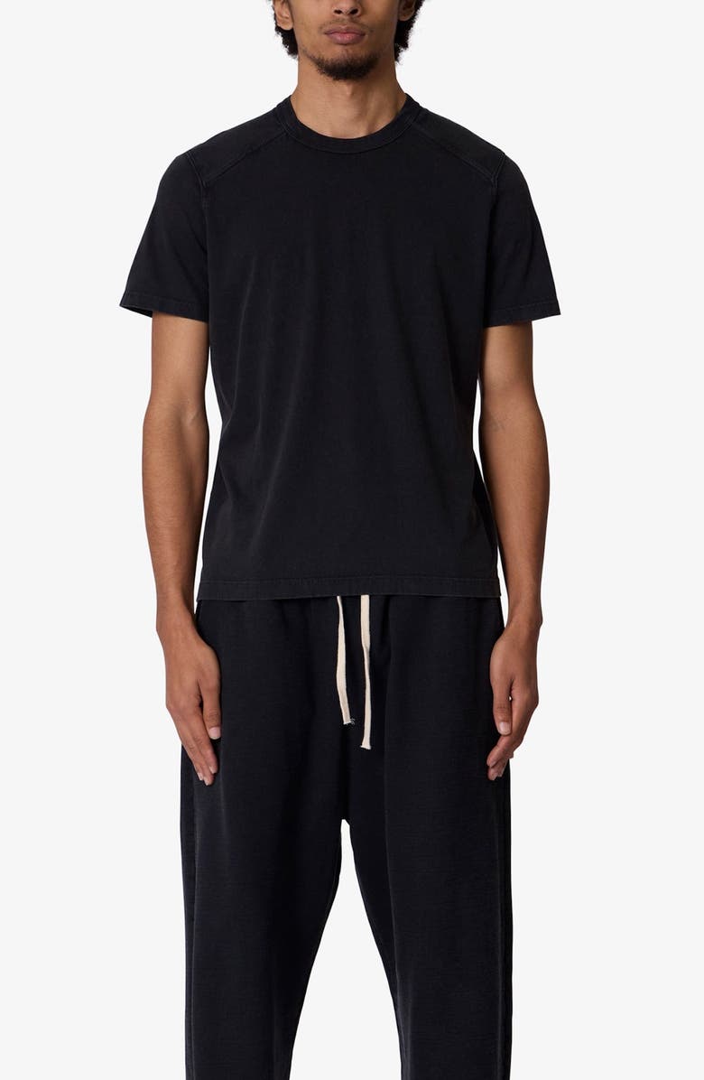 mnml Tight Crop T-Shirt, Alternate, color, Washed Black