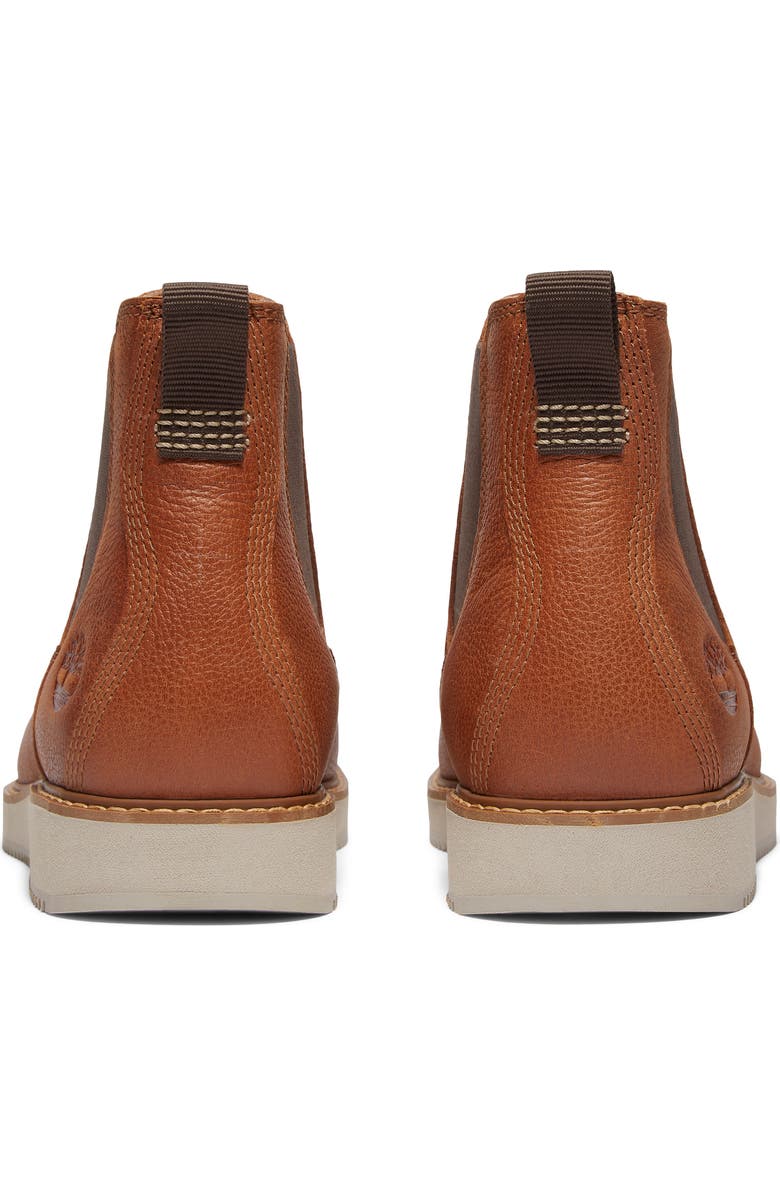 Timberland Redwood Edge Essential Water Repellent Chelsea Boot, Alternate, color, Medium Brown Full Grain