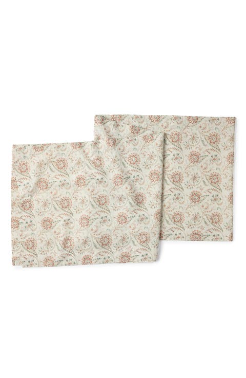 Coral Bell Table Runner