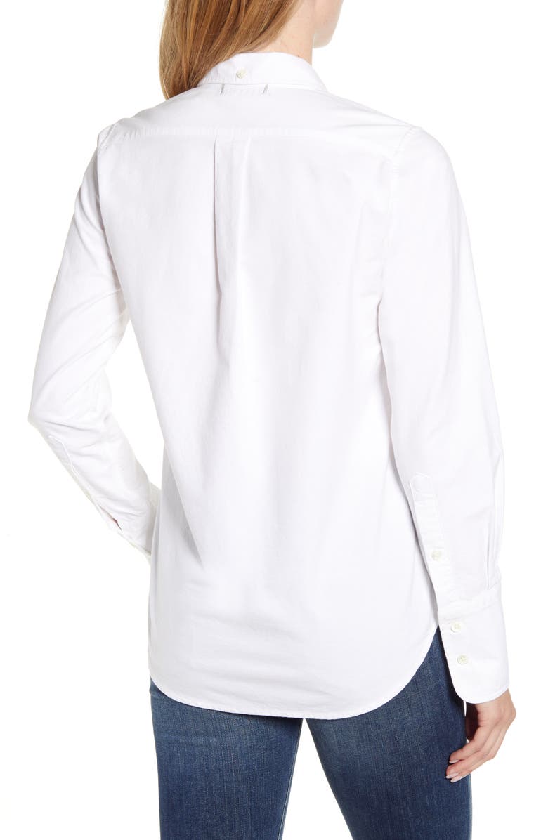 Alex Mill Standard Garment Dyed Oxford Shirt, Alternate, color,