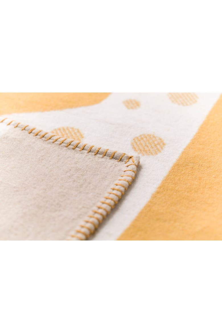 Lili Giraffe With Embroidery Baby Blanket, Alternate, color, Offwhite
