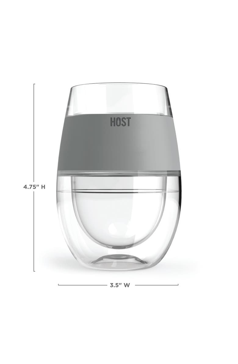 HOST Wine FREEZE Cooling Cup Set of 4, Alternate, color, Multicolor