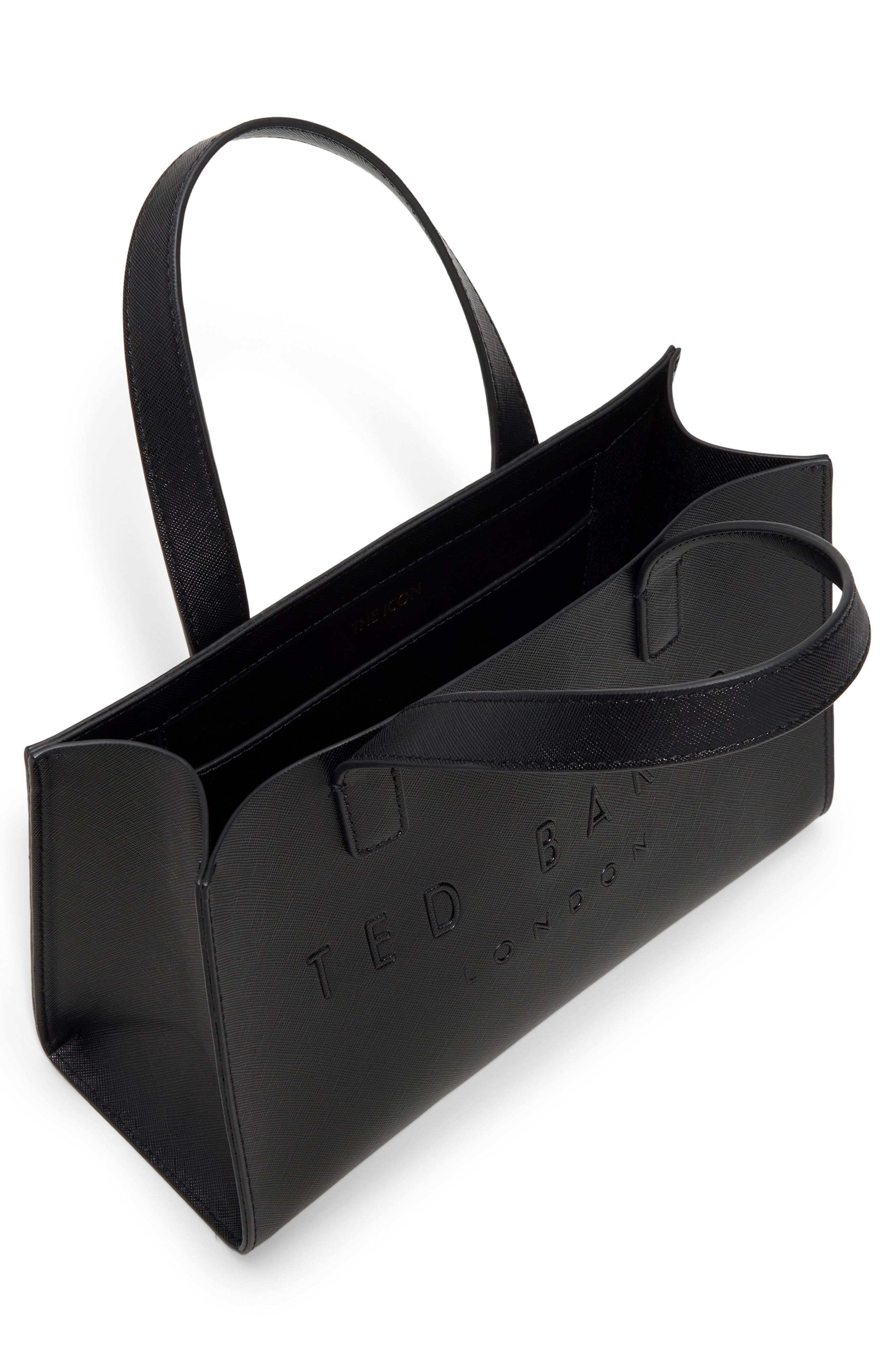 Ted Baker Suricon Mini Tote, Alternate, color, Black