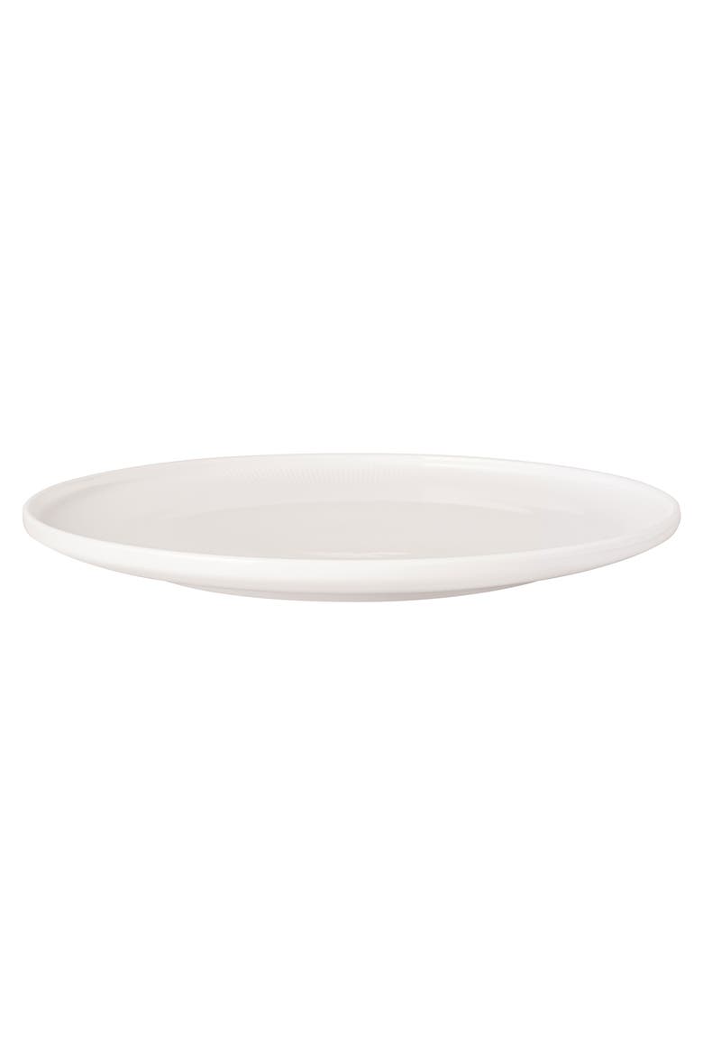 Afina Gourmet Plate, Alternate, color, White