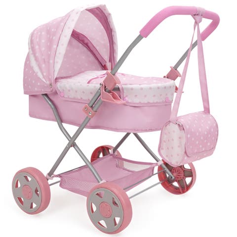 Bow Daisy Doll Pram Stroller