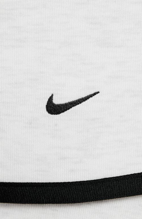 Nike Lightweight Sweatshirt With Zip Hood For Men Sportswear Tech Fleece Hoodie Phantom/black