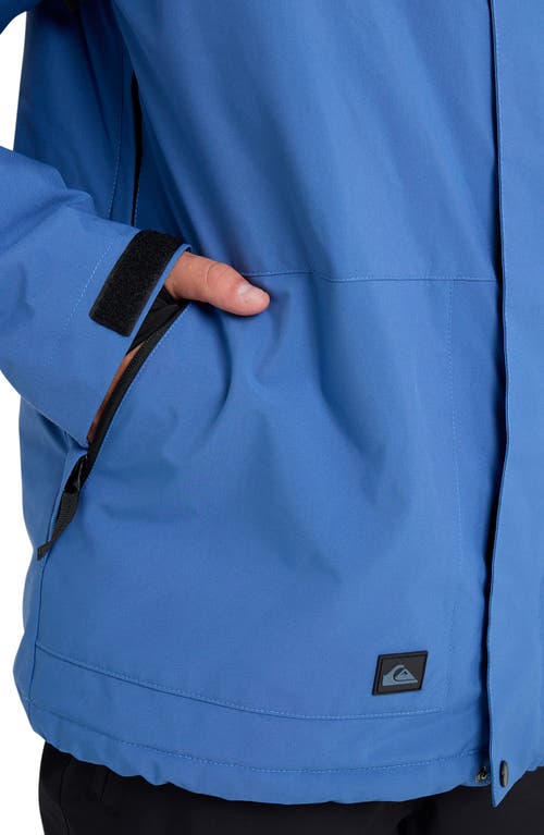 Quiksilver Men's Mission Solid Full-zip Jacket In Blue