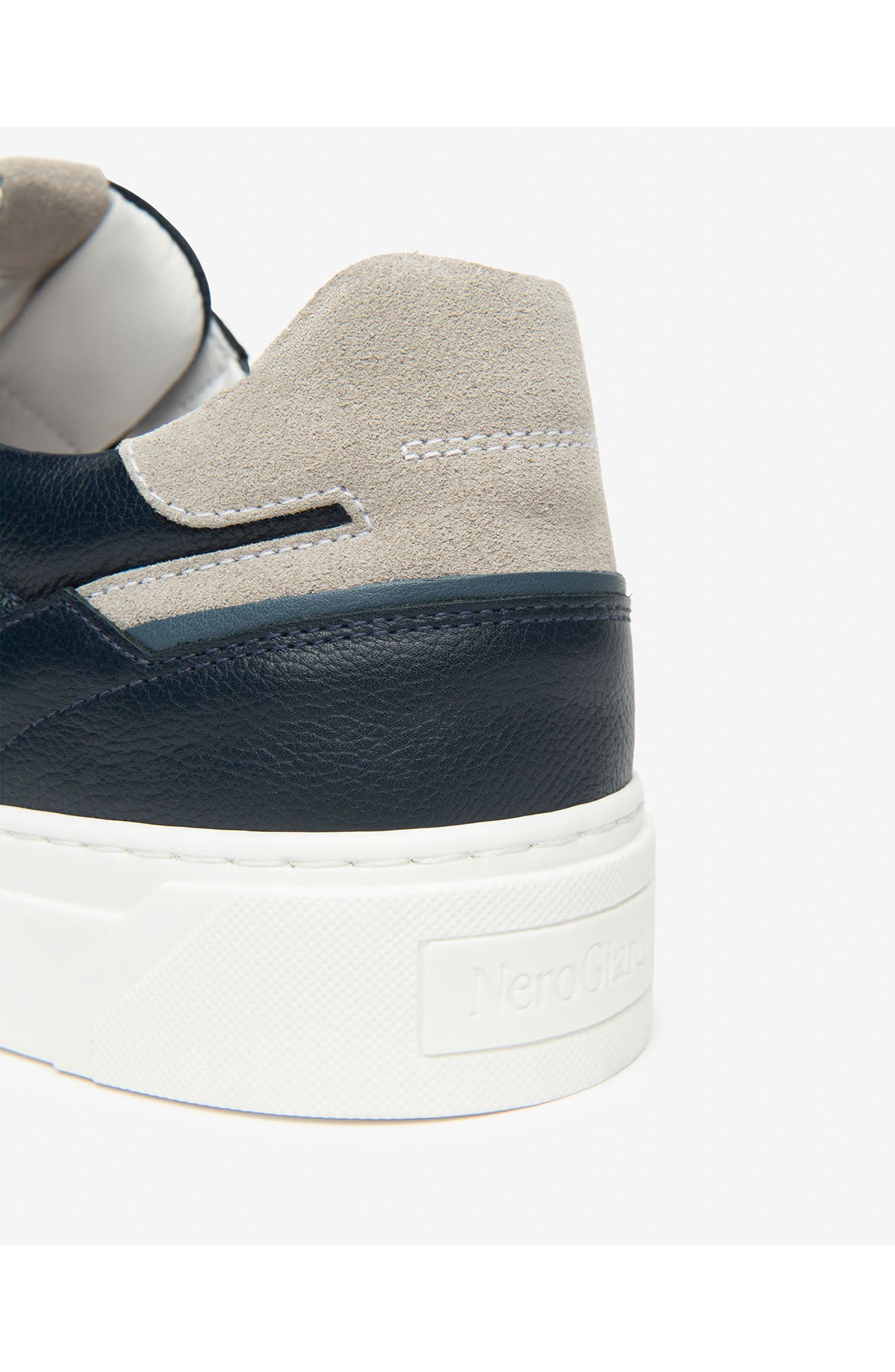 NeroGiardini Low Top Side Zip Sneaker, Alternate, color, 