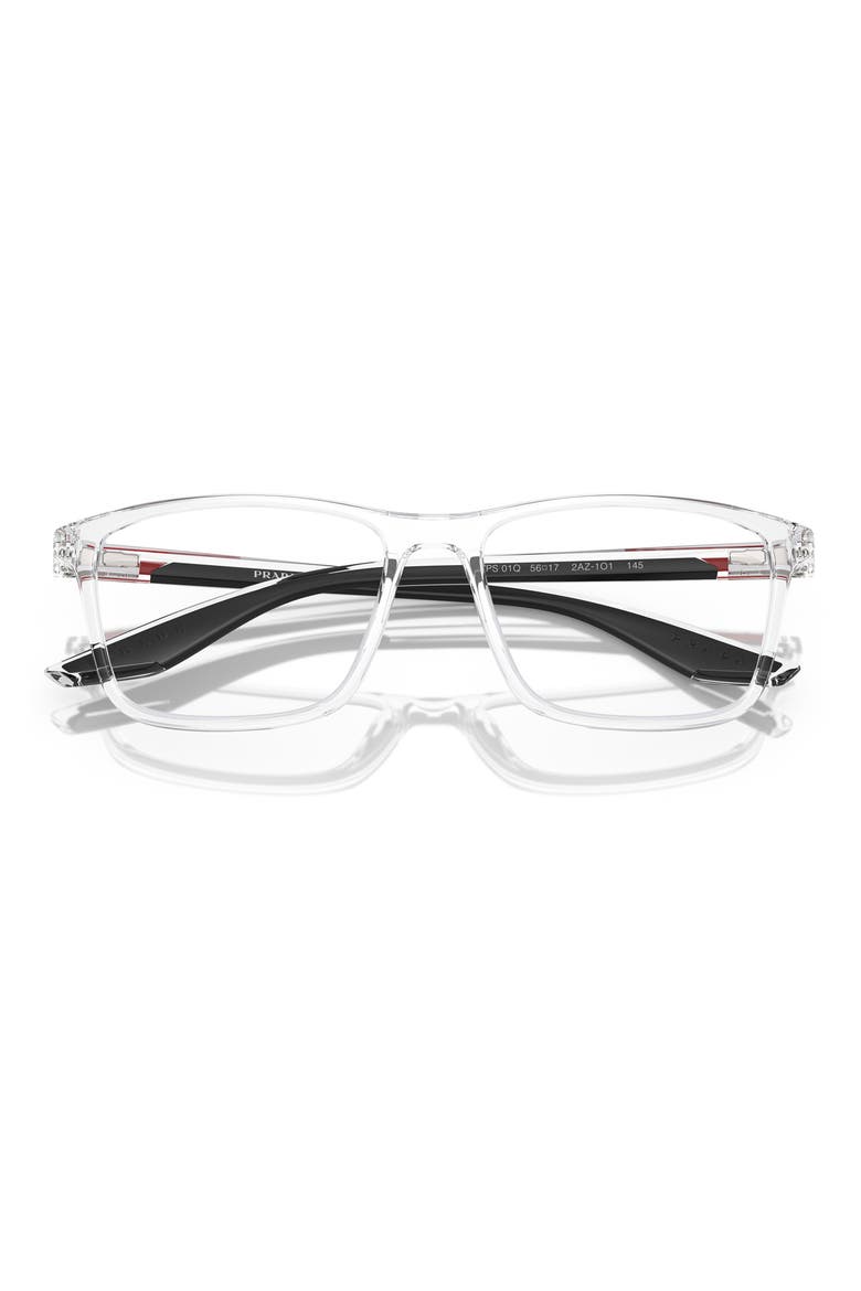 56mm Pillow Optical Glasses, Alternate, color, CRYSTAL