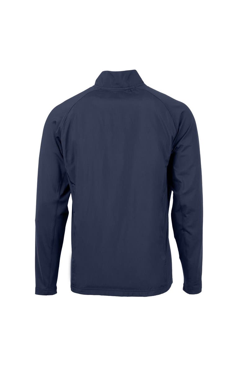 Cutter & Buck Men's Cutter & Buck Navy Greenville Drive Adapt Eco Knit Hybrid Recycled Full-Zip Jacket, Alternate, color, Navy
