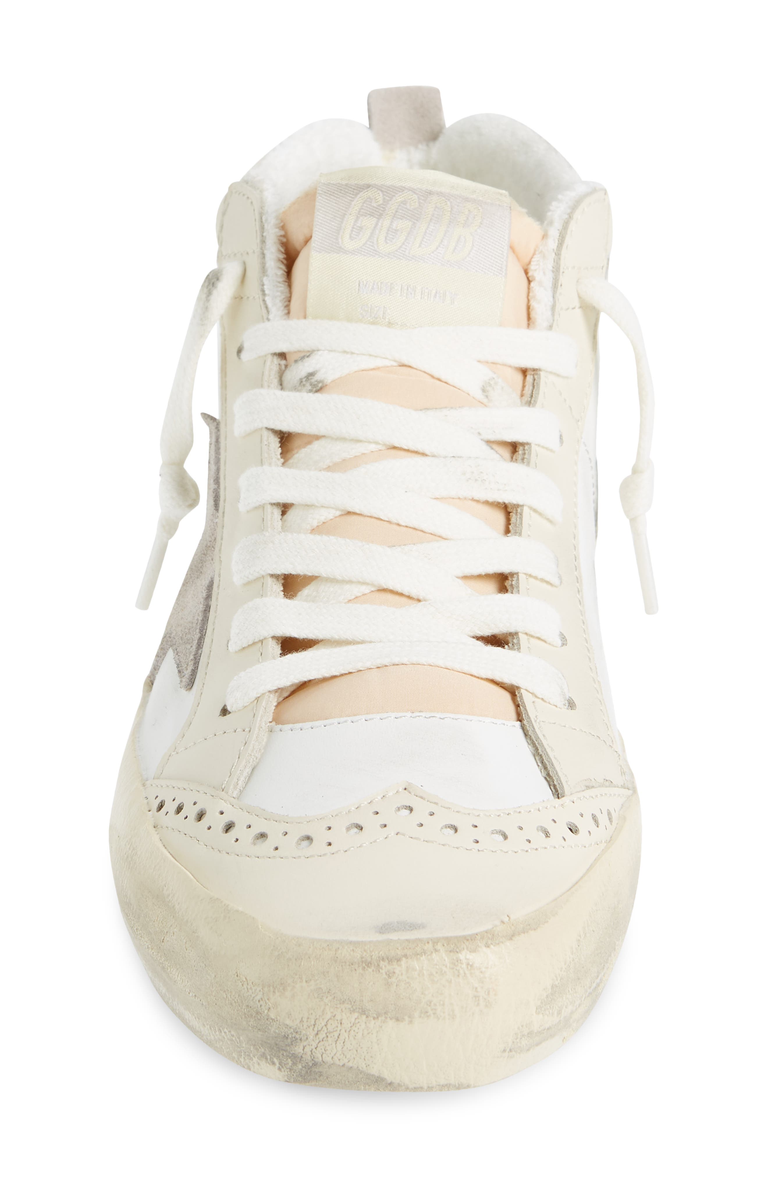 Golden Goose Mid Star Sneaker, Alternate, color, 
