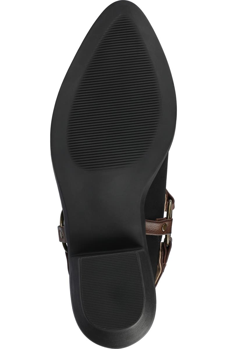 Journee Collection Urbana Mule, Alternate, color, Black