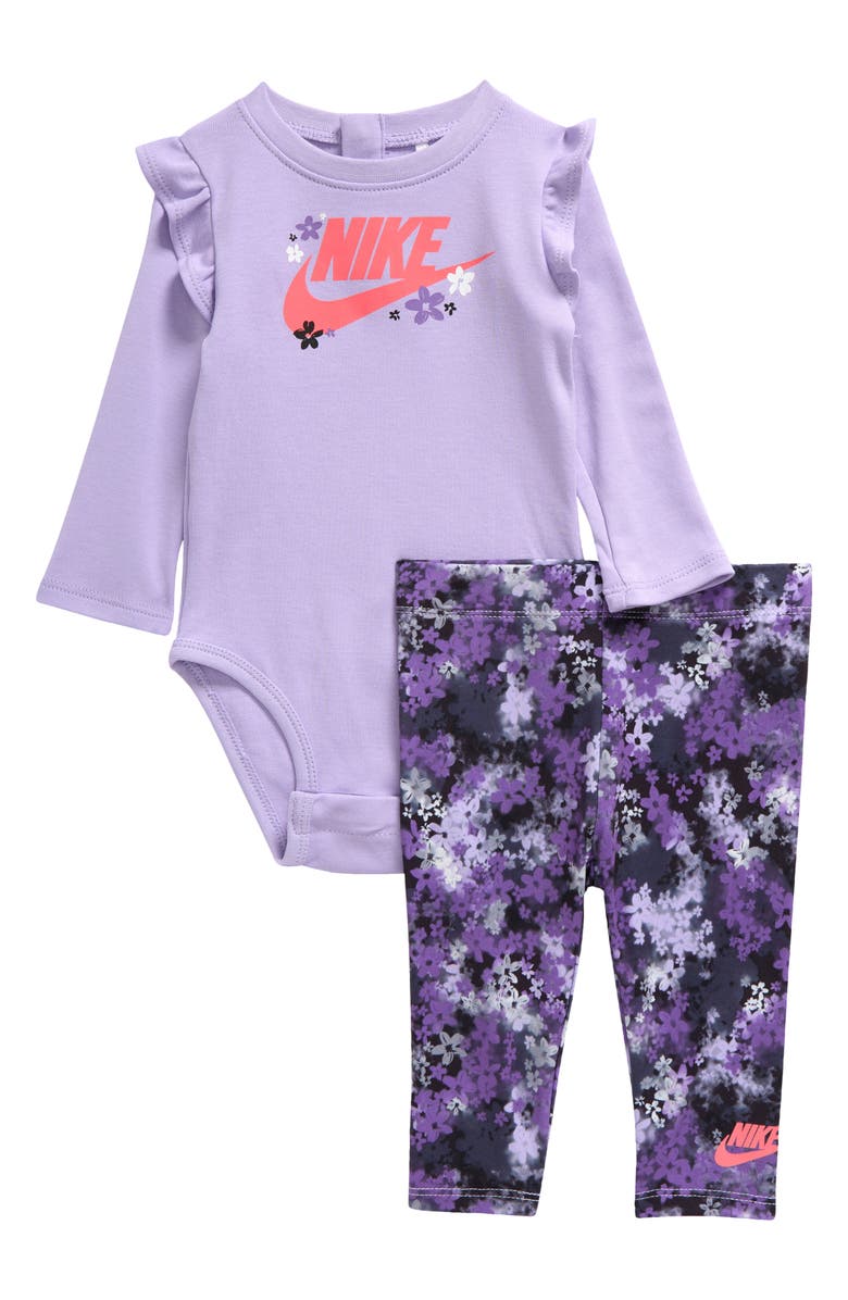 Nike Fresh Cut Bodysuit & Leggings Set, Main, color,