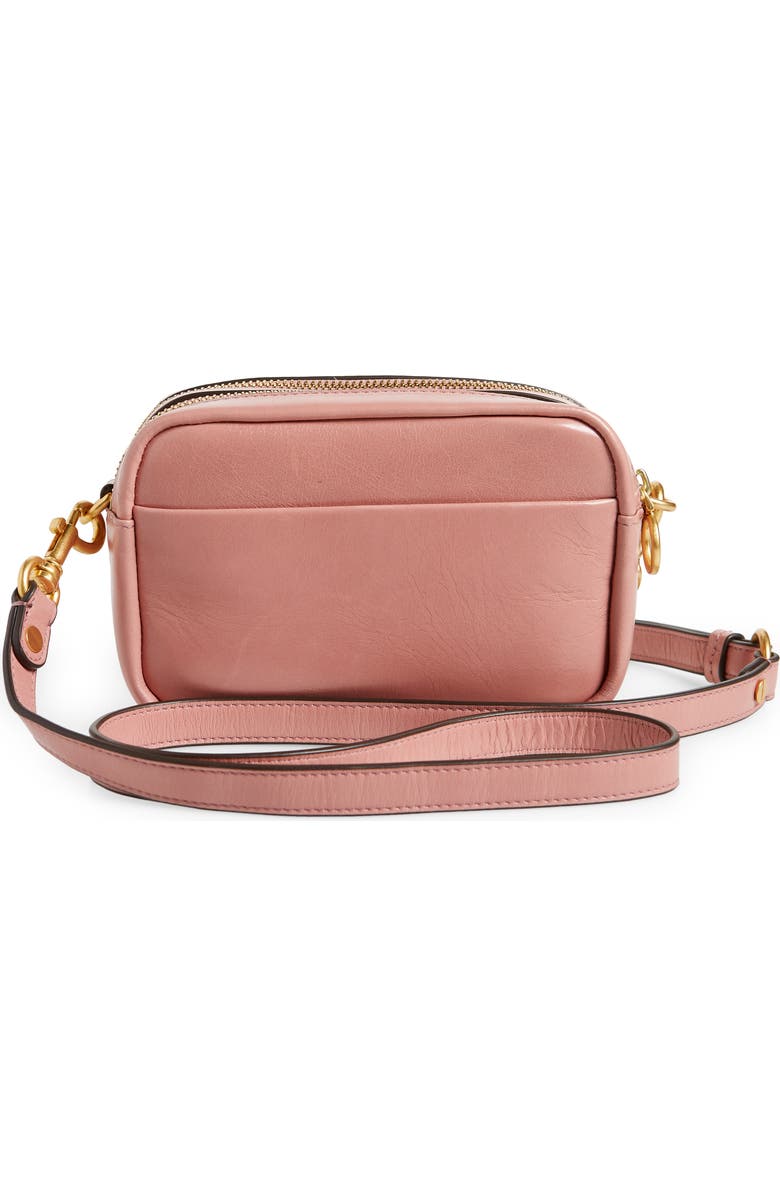 Tory Burch Perry Bombe Glazed Leather Crossbody Bag, Alternate, color,