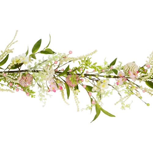 Northlight Hydrangea And Berry Floral Spring Garland