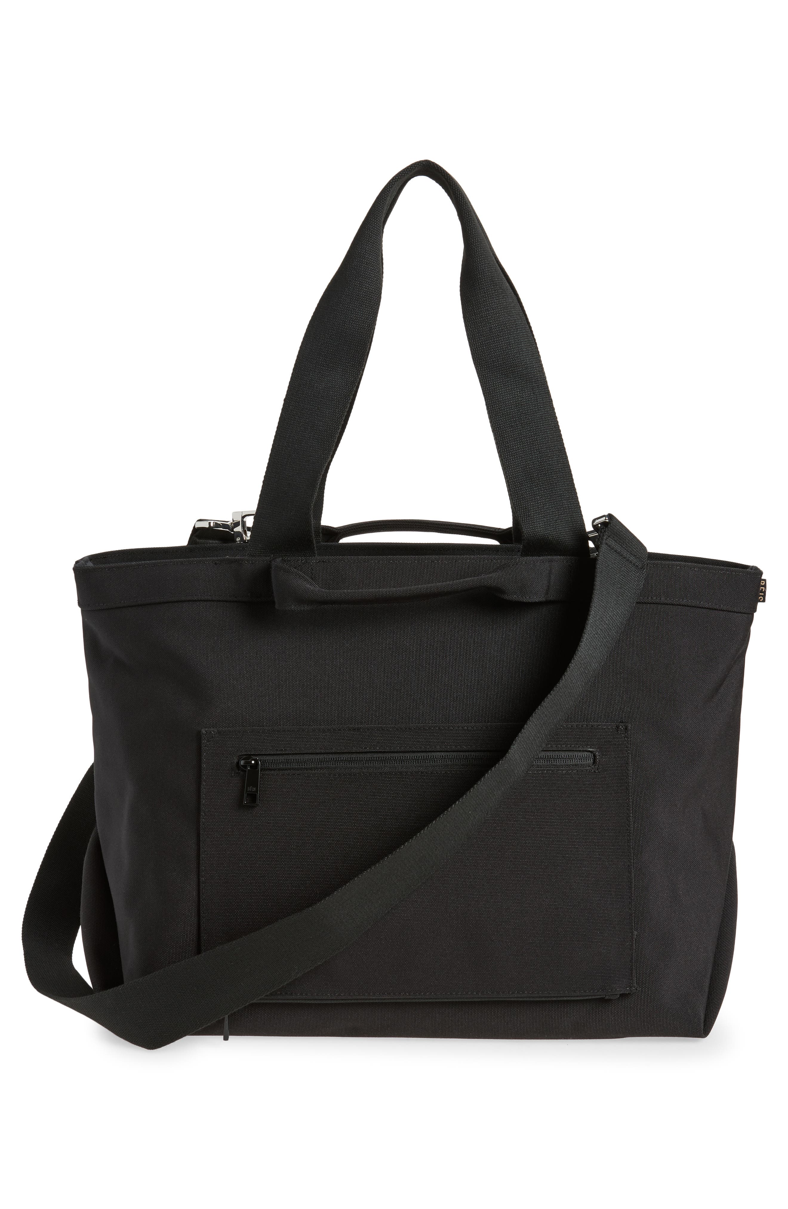 The Travel Tote, Alternate, color, BLACK
