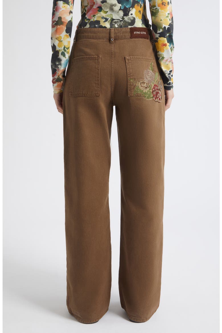 Baggy Fit Wide Leg Jeans, Alternate, color, EPHEMERAL BLOOM