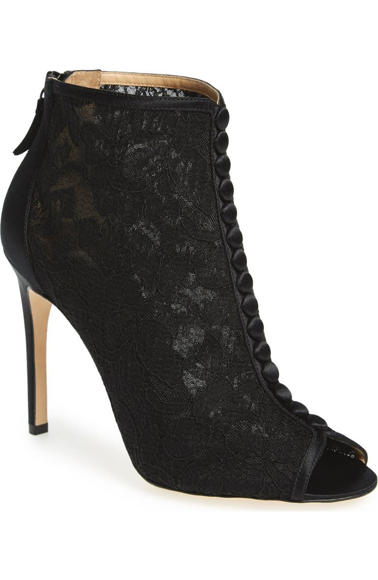 Badgley Mischka Collection Badgley Mischka 'Nerina' Lace Bootie, Main, color,