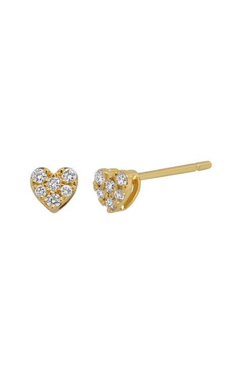 BL Icon Heart Stud Earrings - 0.13ct. (Nordstrom Exclusive)