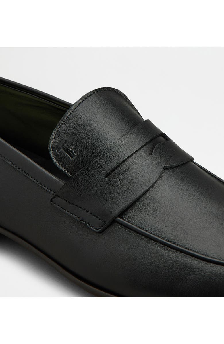 Tod's Deconstructed Penny Loafer, Alternate, color, Nero