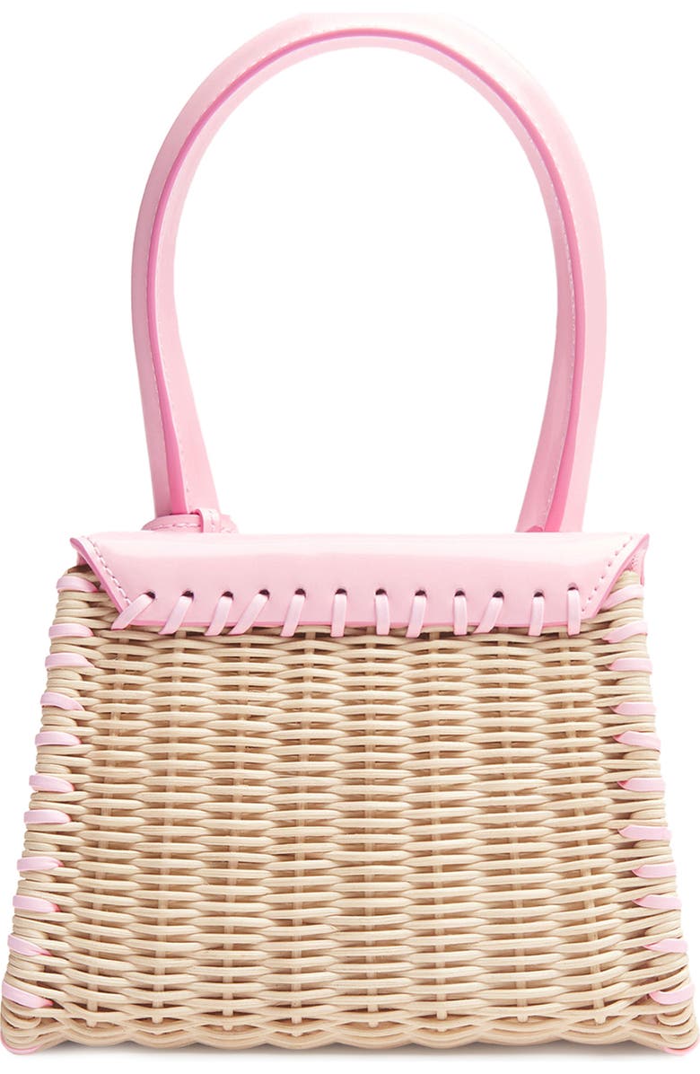 Jacquemus Le Chiquito Moyen Wicker Bag, Alternate, color,