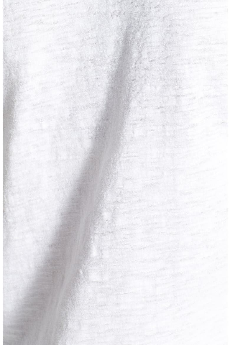'Geo Schiffli' Boatneck Tee, Alternate, color, LUCKY WHITE