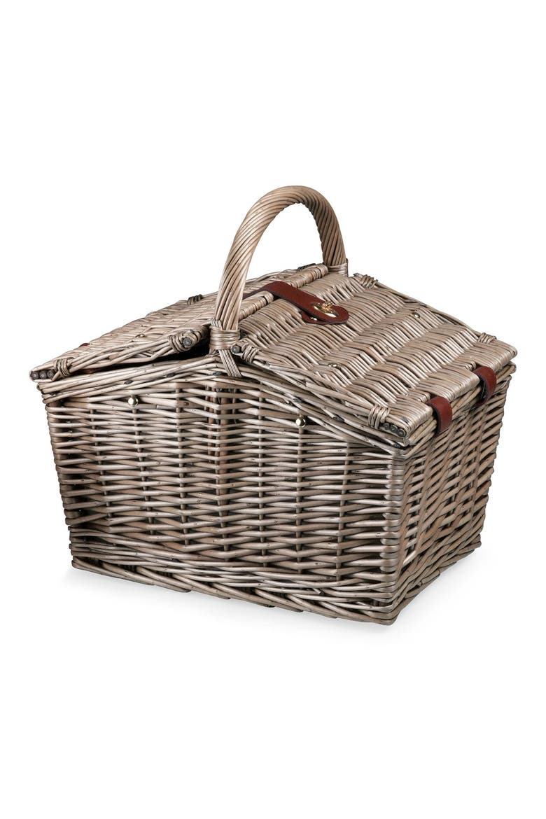 'Piccadilly' Wicker Picnic Basket, Alternate, color, ANTHOLOGY